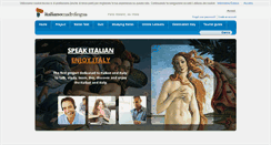 Desktop Screenshot of italianomadrelingua.com
